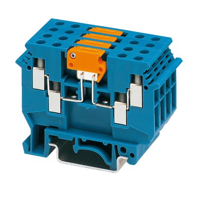       UDK 4-MTK-P/P BU     -     Knife-disconnect terminal block   Phoenix Contact