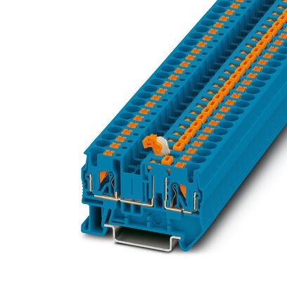       PT 4-MT BU     -     Knife-disconnect terminal block   Phoenix Contact