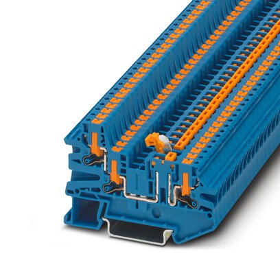       PTV 2,5-TWIN-MT BU     -     Knife-disconnect terminal block   Phoenix Contact