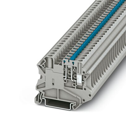       UT 4-MTL-P/P KNIFE-BU     -     Knife-disconnect terminal block   Phoenix Contact