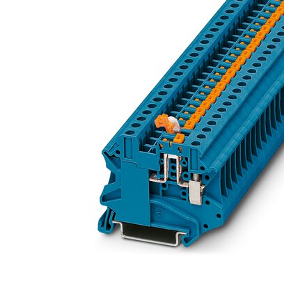       UT 4-MT-P/P BU     -     Knife-disconnect terminal block   Phoenix Contact