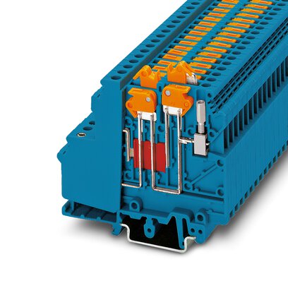       UDMTK 5-TWIN-P/P BU     -     Knife-disconnect terminal block   Phoenix Contact