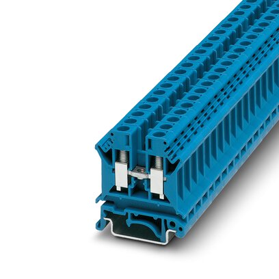       UK  6 N BU     -     Feed-through terminal block   Phoenix Contact