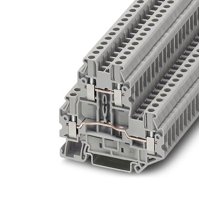       UTTB 2,5     -     Double-level terminal block   Phoenix Contact