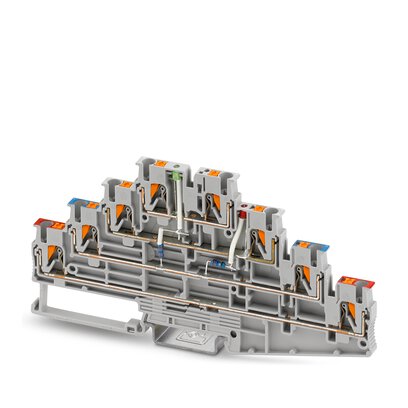       PT 2,5-L RD/L BU/L LED 24 RD/L LED 24 GN     -     Multi-level terminal block   Phoenix Contact