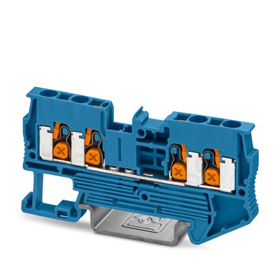       XT 2,5-QUATTRO BU     -     Feed-through terminal block   Phoenix Contact