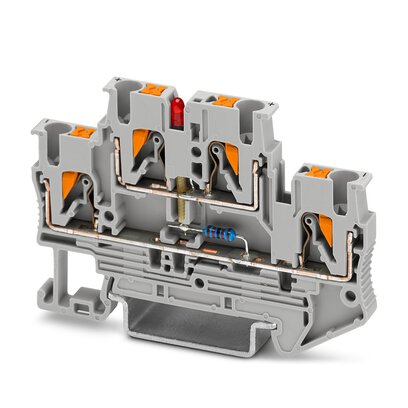       PTTB 2,5-LA 24 RD     -     Double-level terminal block   Phoenix Contact