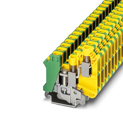       UK 10-TWIN-PE     -     Ground terminal   Phoenix Contact