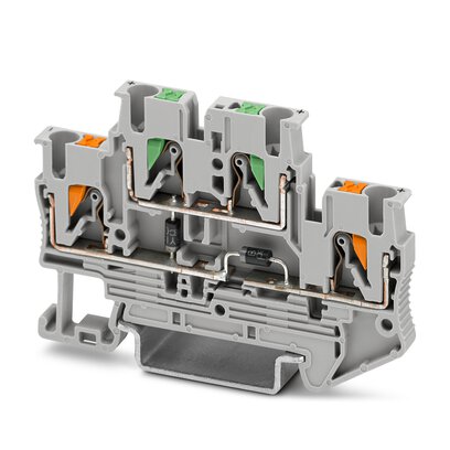       PTTB 2,5-2DIO/O-UL/UR-UL/U-OG/O-GN     -     Component terminal block   Phoenix Contact