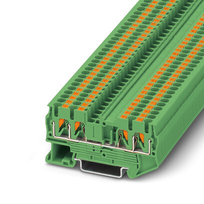       PT 2,5-QUATTRO GN     -     Feed-through terminal block   Phoenix Contact