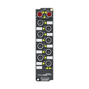 Module Beckhoff EPP1258-0001 | EtherCAT P Box, 8-channel digital input, 24 V DC, 10 µs, M8, timestamp