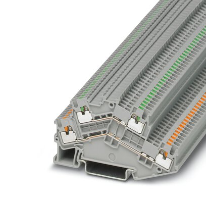       PTTBS 1,5/S/U-OG/O-GN     -     Double-level terminal block   Phoenix Contact