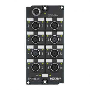 Module Beckhoff EPI3188-0022 | IO-Link box, 8-channel analog input, multi-function, ±10 V, 0/4…20 mA, 16 bit, single-end