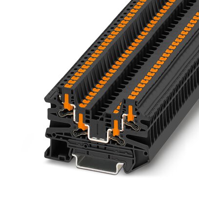       PTV 2,5-QUATTRO BK     -     Feed-through terminal block   Phoenix Contact