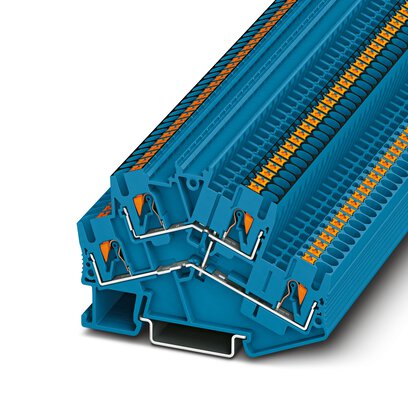       PTTBS 2,5-PV BU     -     Double-level terminal block   Phoenix Contact