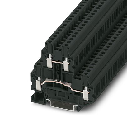       UTTB 2,5 BK     -     Double-level terminal block   Phoenix Contact