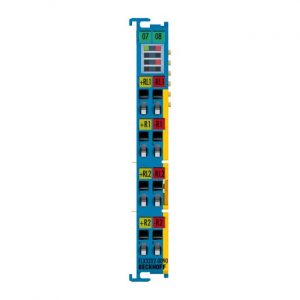 Module Beckhoff ELX3202-0090 | EtherCAT Terminal, 2-channel analog input, temperature, RTD (Pt100), 16 bit, Ex i, TwinSA