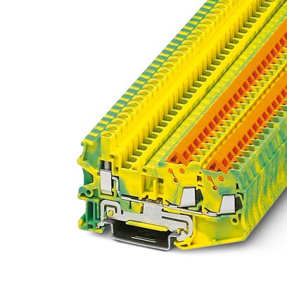       QTCU 1,5-TWIN-PE     -     Ground terminal   Phoenix Contact