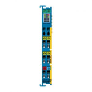 Module Beckhoff ELX3351-0090 | EtherCAT Terminal, 1-channel analog input, measuring bridge, full bridge, 24 bit, Ex i, T