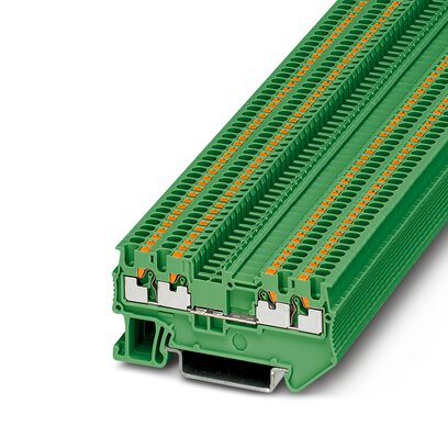       PT 1,5/S-QUATTRO GN     -     Feed-through terminal block   Phoenix Contact