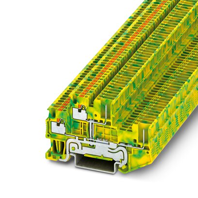 PTTB 1,5/S/2P-PE     -     Protective conductor double-level terminal block   Phoenix Contact