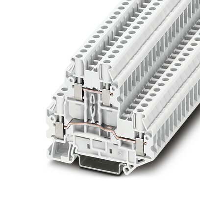       UTTB  4 WH     -     Double-level terminal block   Phoenix Contact