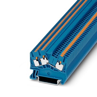       PTS 2,5-TWIN BU     -     Feed-through terminal block   Phoenix Contact