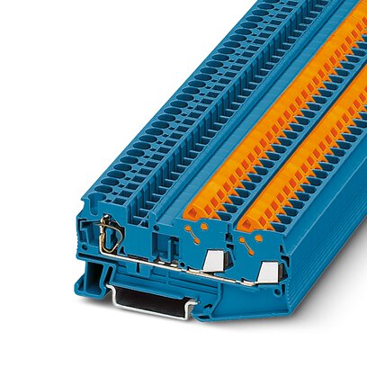       QTCS 2,5-TWIN BU     -     Feed-through terminal block   Phoenix Contact