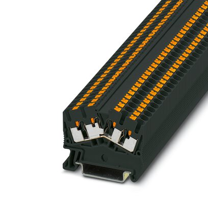       PTS 2,5-QUATTRO BK     -     Feed-through terminal block   Phoenix Contact