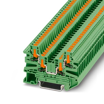       PTV 2,5-QUATTRO GN     -     Feed-through terminal block   Phoenix Contact