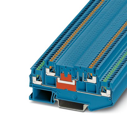       PTT 1,5/S-2L BU     -     Feed-through terminal block   Phoenix Contact