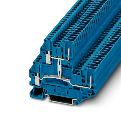       UTTB 2,5/2P-PV BU     -     Double-level terminal block   Phoenix Contact