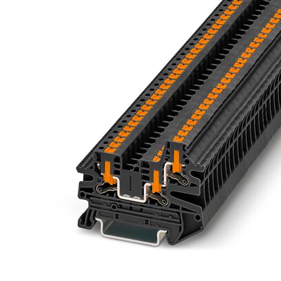       PTV 2,5-TWIN BK     -     Feed-through terminal block   Phoenix Contact