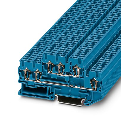       STTB 2,5-TWIN BU     -     Double-level spring-cage terminal block   Phoenix Contact