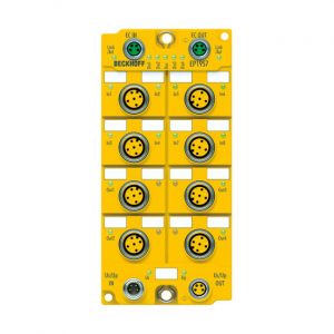 Module Beckhoff EP1957-0022 | EtherCAT Box, 8-channel digital input + 4-channel digital output, 24 V DC, 0.5 A, M12, Twi