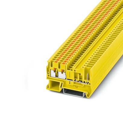 PT 2,5-TWIN/1P YE     -     Feed-through terminal block   Phoenix Contact