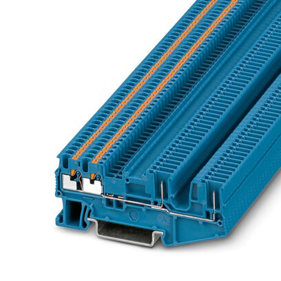 PT 1,5/S-QUATTRO/2P BU     -     Feed-through terminal block   Phoenix Contact