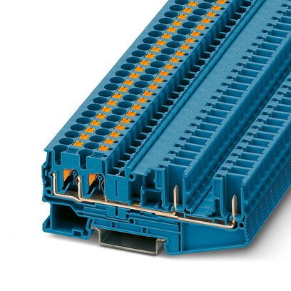 PT 4-QUATTRO/2P BU     -     Feed-through terminal block   Phoenix Contact