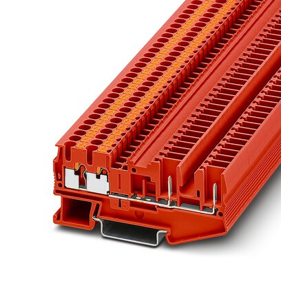 PT 2,5-QUATTRO/2P RD     -     Feed-through terminal block   Phoenix Contact