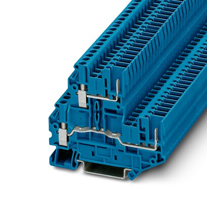 UTTB 2,5/2P BU     -     Double-level terminal block   Phoenix Contact