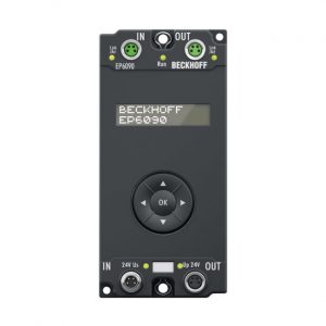 Module Beckhoff EP6090-0000 | EtherCAT Box, display with navigation switch, operating hours counter