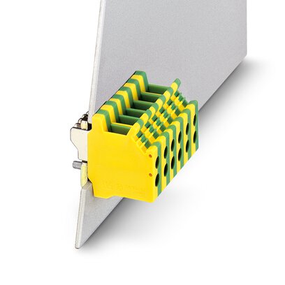 DFK 4-PE     -     PE panel panel feed-through terminal block   Phoenix Contact