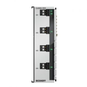 Module Beckhoff ELM3004-0030 | EtherCAT Terminal, 4-channel analog input, voltage, ±30 V…±20 mV, 24 bit, 10 ksps, extern