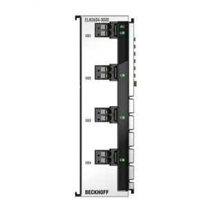 Module Beckhoff ELM3604-0000 | EtherCAT Terminal, 4-channel analog input, IEPE/accelerometer, 24 bit, 20 ksps