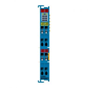 Module Beckhoff ELX2002 | EtherCAT Terminal, 2-channel digital output, 24 V DC, 45 mA, Ex i