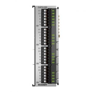 Module Beckhoff ELM2744-0000 | EtherCAT Terminal, 4-channel solid state relay output, multiplexer, 48 V AC/DC, 1 A, pote