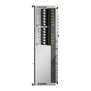 Module Beckhoff ELM2742-0000 | EtherCAT Terminal, 2-channel solid state relay output, multiplexer, 48 V AC/DC, 1 A, pote