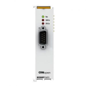 Module Beckhoff EL6751 | EtherCAT Terminal, 1-channel communication interface, CANopen, master/slave