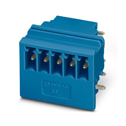 MCO 1,5/ 5-G1R-3,5 BU     -     PCB header   Phoenix Contact