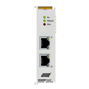 Module Beckhoff EL6632 | EtherCAT Terminal, 2-port communication interface, PROFINET IRT, controller